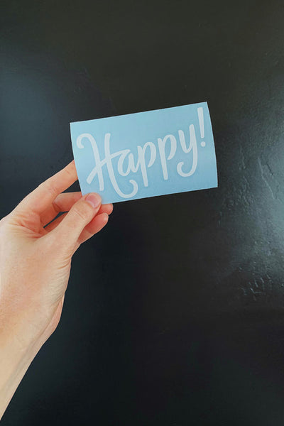 Happy! Decal/Sticker – Happy Baby