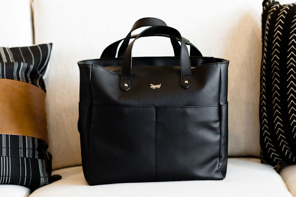 Vegan Leather Diaper Baby Diaper Tote Bags Cactus Leather