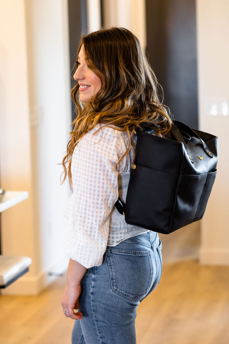 Cactus Leather Diaper Bag | Stylish, Sustainable, and Cruelty-Free